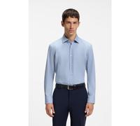 HUGO Camicia slim fit in popeline di cotone facile da stirare - Style Kenno, 50289499 Celeste 46