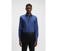 HUGO Camicia slim fit in popeline di cotone facile da stirare - Style Koey, 50544922 Blu 42