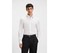 HUGO Camicia slim fit in popeline di misto cotone - Style Kenno, 50484023 Bianco 37
