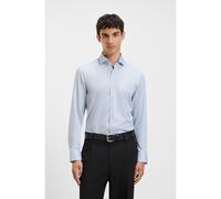 HUGO Camicia slim fit in twill di cotone facile da stirare - Style Kason, 50482056 Celeste 37