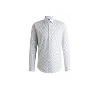 Hugo - Camicia Stampata - - Shirts - Uomo - Bianco - L