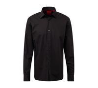 HUGO Camicia con fit moderno in popeline di cotone facile da stirare - Style Valerio, 50519812 Nero 45