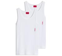 HUGO Canotte in confezione da due - Style TANK TOP TWIN PACK, 50469778 Bianco L