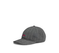 HUGO Cappellino in twill con stemma con logo ricamato - Style Mett-Hunting-Crest, 50544430 Grigio a motivi pz.