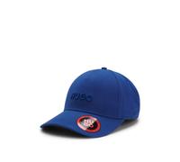 HUGO Cappellino in twill di cotone con logo - Style Jude, 50533410 Blu pz.