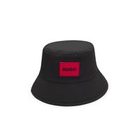 HUGO Cappello da pescatore reversibile per bambini con logo - Style G00549/09B56, G00549 Nero 52