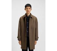 HUGO Cappotto corto all-gender in misto lana - Style Maver2542, 50549788 Marrone scuro L