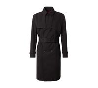 HUGO Trench idrorepellente con cintura con fibbia - Style Maluks2511, 50535072 Nero 48