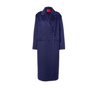 HUGO Cappotto oversize con chiusura doppiopetto - Style Meluma-1_DF, 50542299 Blu scuro 38