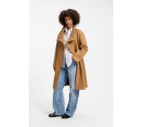 HUGO Cappotto regular fit con zip asimmetrica - Style Milanne-1, 50547197 Marrone chiaro 48