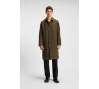 HUGO Cappotto regular fit in cotone cerato - Style Makero2531, 50541612 Oliva XXL