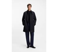 HUGO Cappotto regular fit in gabardine idrorepellente - Style Maver2431, 50552944 Blu scuro M