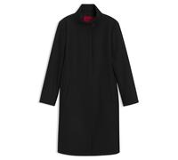 HUGO Cappotto regular fit in misto lana - Style Mugo, 50570573 Nero 44