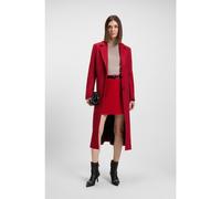 HUGO Cappotto relaxed fit in misto lana - Style Mojeni, 50547691 Rosso 42