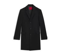 HUGO Cappotto slim fit in misto lana e cashmere - Style Migor2541, 50546552 Nero 110