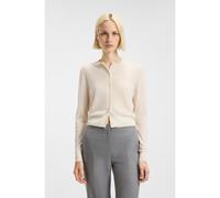 HUGO Cardigan a girocollo in lana merino con logo scomposto - Style Sfabri, 50550984 Bianco M