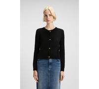 HUGO Cardigan in maglia con bottoni a nodo dorati - Style Sira, 50548248 Nero XL