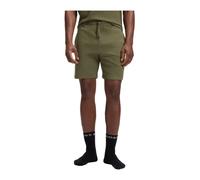 BOSS Bermuda del pigiama in misto cotone con logo ricamato - Style Waffle Shorts, 50535884 Verde M