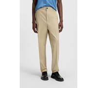 HUGO Chino slim fit in twill di cotone mercerizzato - Style Genar253, 50541394 Beige L