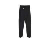 HUGO Pantaloni con fit moderno in seersucker di cotone elasticizzato - Style Tari262X, 50559107 Nero 46