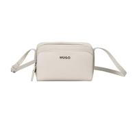 HUGO Chris Crossbody Double, Borsa a Tracolla Donna, Open White, One Size