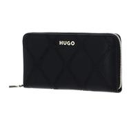 HUGO Chris Zipar R-MD, Zip_Around_Wallet Donna, Nero1, Taglia Unica