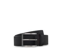 HUGO Cintura in pelle martellata - Style G r_Sz35, 50568451 Nero 100