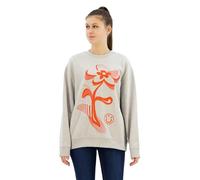 Hugo Classic Crew_b_1 Maglia di Tuta, Grigio Chiaro, XS Donna