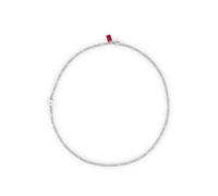 HUGO Collana a catena con placchetta con logo scomposto - Style E-THINCHAIN-NEC, 50552578 Color argento pz.