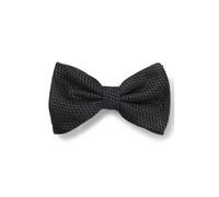 HUGO Cravatta di seta con motivo a intreccio jacquard - Style Bow tie, 50557320 Nero pz.