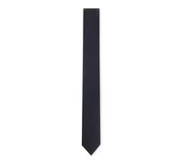 HUGO Cravatta in misto seta con trama a tinta unita - Style Tie cm 6, 50530106 Blu scuro pz.