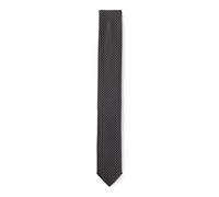 HUGO Cravatta in seta jacquard con motivo geometrico - Style Tie cm 6, 50535335 Nero pz.