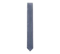 HUGO Cravatta in seta jacquard con motivo geometrico - Style Tie cm 6, 50540121 Celeste pz.