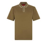 Hugo Dalumo 10257070 Short Sleeve Polo Verde L Uomo