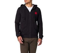 HUGO Daple212, Felpa con Cappuccio Uomo, Nero (Black 1), S