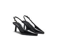 HUGO Décolleté slingback in pelle brush-off - Style Seleny_Sling70_bro, 50563996 Nero 36