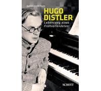 Hugo distler livre sur la musique: Lebensweg eines Frühvollendeten