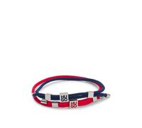 HUGO Due polsini con cordoncino e placche con logo in confezione da due - Style E-HUGOCORD3-BRA, 50552605 A disegni pz.