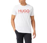 HUGO, Dulivio 10229761 01, T-shirt da Uomo, XS, Bianco 100