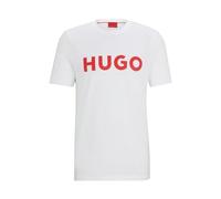 HUGO Maglietta Dulivio 10229761 01 Uomo Bianco 100 XXL