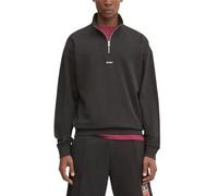 Hugo - Durty244 Zip-neck Sweatshirt - - Sweatshirts & Hoodies - Uomo - Nero - XL