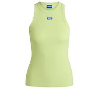 Hugo Easy Tank_B 10257055 01, Maglia_Top Donna, Bright Green329,