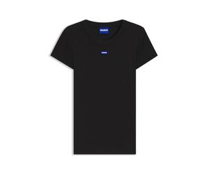 HUGO Easy Tee_B Maglia, Black1, L Donna