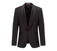 Hugo - Eco-friendly Giacca Smoking Regular Fit Nera - - Jackets - Uomo - Nero - L
