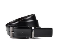 Hugo Elvio Cintura reversibile Vera Pelle 90 cm nero