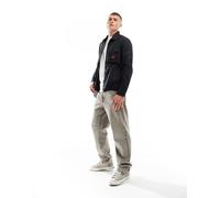 HUGO - Emmond - Giacca nera con chiusura con zip-Nero S