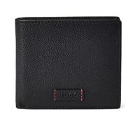 Hugo Ethon Portafoglio Vera Pelle 11 cm nero