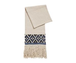 Hugo - Fair Isle Boucle Sciarpa Beige - - Accessories - unisex - Beige - ONE SIZE