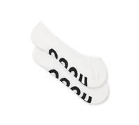 HUGO Fantasmini con logo in confezione da due - Style 2P SL UNI LOGO CC W, 50549269 Bianco 41-42