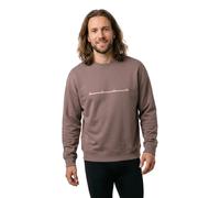 HUGO Felpa in cotone con logo stampato a lettere distanziate - Style Datrisweat, 50568124 Marrone chiaro XL